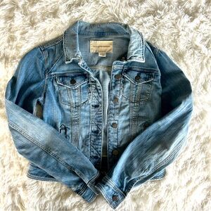 Anthropologie Pilcro and the Letterpress Denim Jacket - Size XS